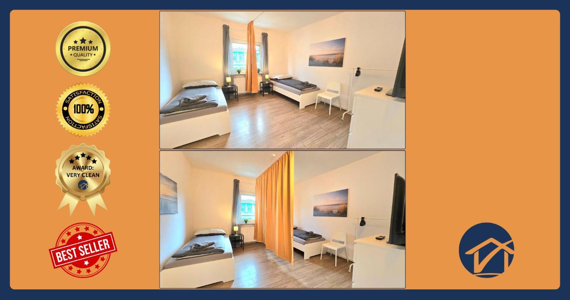 -Cs24- 4 Rooms Apartment With Rooftop - Ka02 Iserlohn Exterior photo